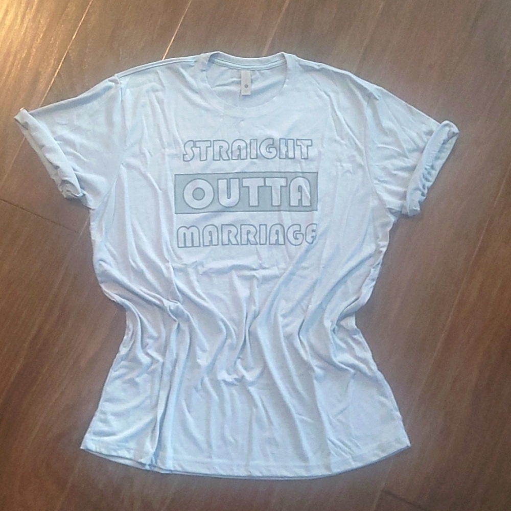 Straight Outta Marriage Tee Shirt